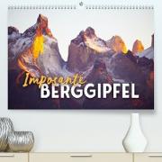 Imposante Berggipfel (Premium, hochwertiger DIN A2 Wandkalender 2023, Kunstdruck in Hochglanz)