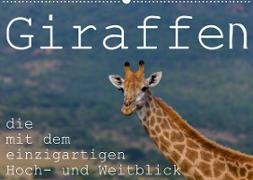 Giraffen - Tiere mit dem einzigartigen Hoch- und Weitblick (Wandkalender 2023 DIN A2 quer)