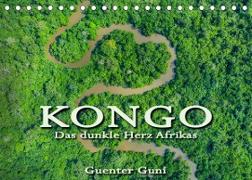 KONGO - das dunkle Herz Afrikas (Tischkalender 2023 DIN A5 quer)