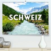 Schweiz - die Bergidylle (Premium, hochwertiger DIN A2 Wandkalender 2023, Kunstdruck in Hochglanz)