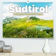 Südtirol - Entlang der italienischen Alpen. (Premium, hochwertiger DIN A2 Wandkalender 2023, Kunstdruck in Hochglanz)
