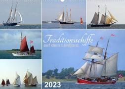 Traditionsschiffe auf dem Limfjord (Wandkalender 2023 DIN A2 quer)