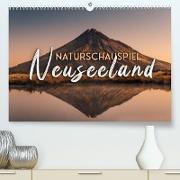 Naturschauspiel Neuseeland (Premium, hochwertiger DIN A2 Wandkalender 2023, Kunstdruck in Hochglanz)