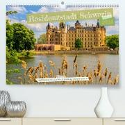 Residenzstadt Schwerin - Impressionen aus Mecklenburg-Vorpommern (Premium, hochwertiger DIN A2 Wandkalender 2023, Kunstdruck in Hochglanz)