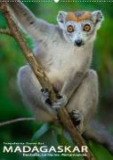 MADAGASKAR: Baobabs, Lemuren, Naturwunder (Wandkalender 2023 DIN A2 hoch)