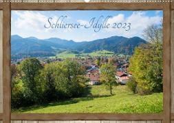 Schliersee-Idylle 2023 (Wandkalender 2023 DIN A2 quer)