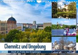Chemnitz und Umgebung (Wandkalender 2023 DIN A4 quer)