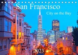 San Francisco - City on the Bay (Tischkalender 2023 DIN A5 quer)