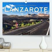Idyllische Vulkaninsel Lanzarote (Premium, hochwertiger DIN A2 Wandkalender 2023, Kunstdruck in Hochglanz)