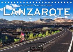 Idyllische Vulkaninsel Lanzarote (Tischkalender 2023 DIN A5 quer)