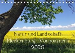 Natur und Landschaft Mecklenburg - Vorpommern 2023 (Tischkalender 2023 DIN A5 quer)