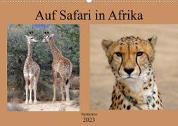 Auf Safari in Afrika (Wandkalender 2023 DIN A2 quer)