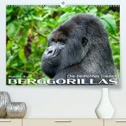 Berggorillas: die bedrohten Riesen (Premium, hochwertiger DIN A2 Wandkalender 2023, Kunstdruck in Hochglanz)