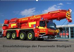 Einsatzfahrzeuge der Feuerwehr Stuttgart (Wandkalender 2023 DIN A2 quer)