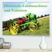 Historische Landmaschinen und Traktoren (Premium, hochwertiger DIN A2 Wandkalender 2023, Kunstdruck in Hochglanz)
