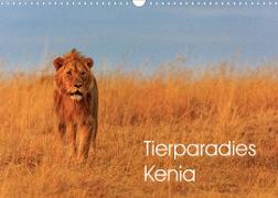 Tierparadies Kenia (Wandkalender 2023 DIN A3 quer)