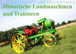 Historische Landmaschinen und Traktoren (Tischkalender 2023 DIN A5 quer)