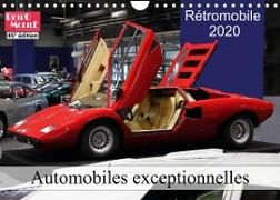 Automobiles exceptionnelles (Calendrier mural 2023 DIN A4 horizontal)
