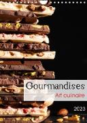 Gourmandises - Art culinaire (Calendrier mural 2023 DIN A4 vertical)