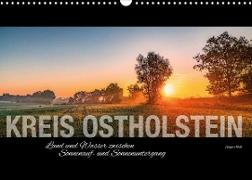 Ostholstein - Land und Wasser zwischen Sonnenauf- und Sonnenuntergang (Wandkalender 2023 DIN A3 quer)
