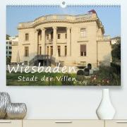 Wiesbaden - Stadt der Villen (Premium, hochwertiger DIN A2 Wandkalender 2023, Kunstdruck in Hochglanz)