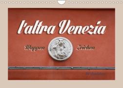 l´altra Venezia Wappen Zeichen (Wandkalender 2023 DIN A4 quer)