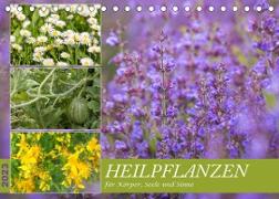 Heilpflanzen für Körper, Seele und Sinne (Tischkalender 2023 DIN A5 quer)