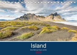 Island - Eine Welt aus Feuer und Eis (Tischkalender 2023 DIN A5 quer)