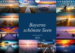 Schöne Seen in Bayern (Wandkalender 2023 DIN A4 quer)