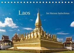 Laos - Im Herzen Indochinas (Tischkalender 2023 DIN A5 quer)