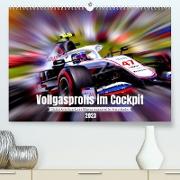 Vollgasprofis im Cockpit (Premium, hochwertiger DIN A2 Wandkalender 2023, Kunstdruck in Hochglanz)