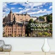 Stockholm - Mal anders gesehen (Premium, hochwertiger DIN A2 Wandkalender 2023, Kunstdruck in Hochglanz)