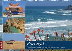 Portugal - Die Algarve vom Cabo de Sao Vicente bis Tavira (Wandkalender 2023 DIN A2 quer)