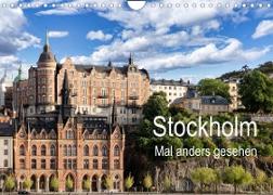 Stockholm - Mal anders gesehen (Wandkalender 2023 DIN A4 quer)