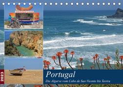 Portugal - Die Algarve vom Cabo de Sao Vicente bis Tavira (Tischkalender 2023 DIN A5 quer)