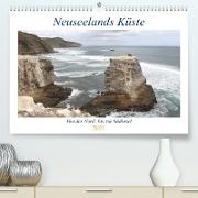 Neuseelands Küste (Premium, hochwertiger DIN A2 Wandkalender 2023, Kunstdruck in Hochglanz)
