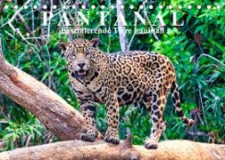Pantanal: Faszinierende Tiere hautnah (Tischkalender 2023 DIN A5 quer)
