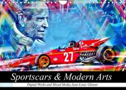 Sportscars & Modern Arts (Wandkalender 2023 DIN A4 quer)