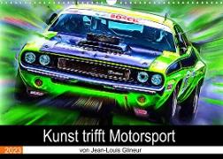Kunst trifft Motorsport (Wandkalender 2023 DIN A3 quer)