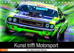 Kunst trifft Motorsport (Tischkalender 2023 DIN A5 quer)