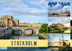 Stockholm - Maritime Ansichten (Tischkalender 2023 DIN A5 quer)