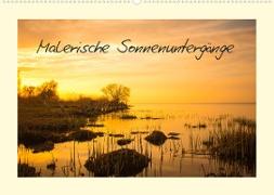 Malerische Sonnenuntergänge (Wandkalender 2023 DIN A2 quer)
