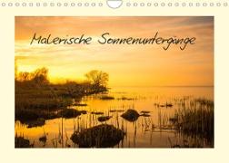 Malerische Sonnenuntergänge (Wandkalender 2023 DIN A4 quer)