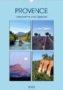 Provence - Landforms and Spaces (Wall Calendar 2023 DIN A3 Portrait)