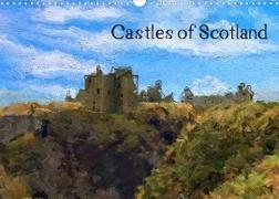 Castles of Scotland (Wall Calendar 2023 DIN A3 Landscape)
