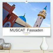 MUSCAT Fassaden (Premium, hochwertiger DIN A2 Wandkalender 2023, Kunstdruck in Hochglanz)