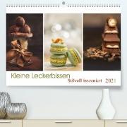 Kleine Leckerbissen - Stilvoll inszeniert (Premium, hochwertiger DIN A2 Wandkalender 2023, Kunstdruck in Hochglanz)