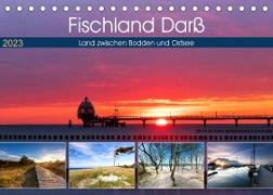 Fischland Darß - Land zwischen Bodden und Ostsee (Tischkalender 2023 DIN A5 quer)
