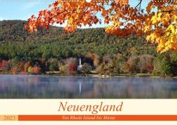 Neuengland - Von Rhode Island bis Maine (Wandkalender 2023 DIN A2 quer)