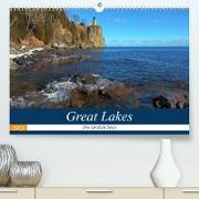 Great Lakes - Die großen Seen (Premium, hochwertiger DIN A2 Wandkalender 2023, Kunstdruck in Hochglanz)
